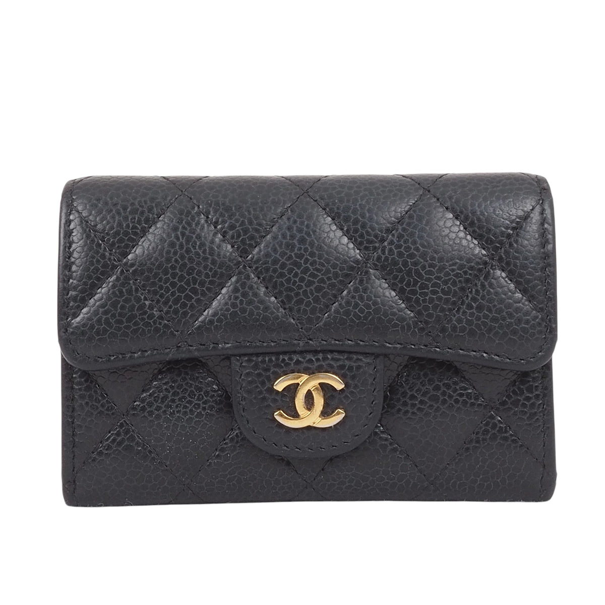 Chanel A80799 Caviar Classic Card Holder
