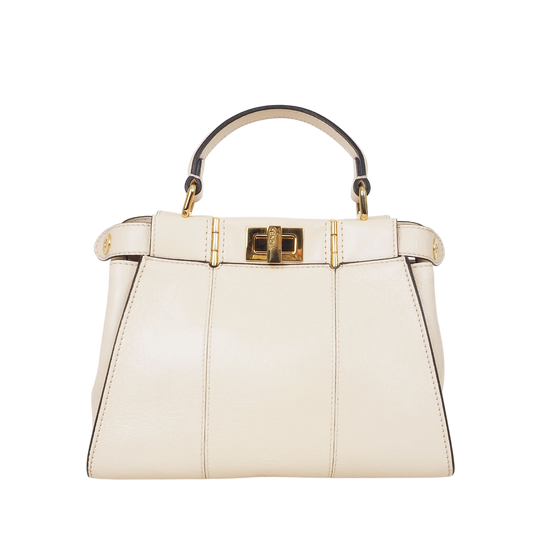 Fendi 8BN244 Peekaboo Mini Shoulder Bag