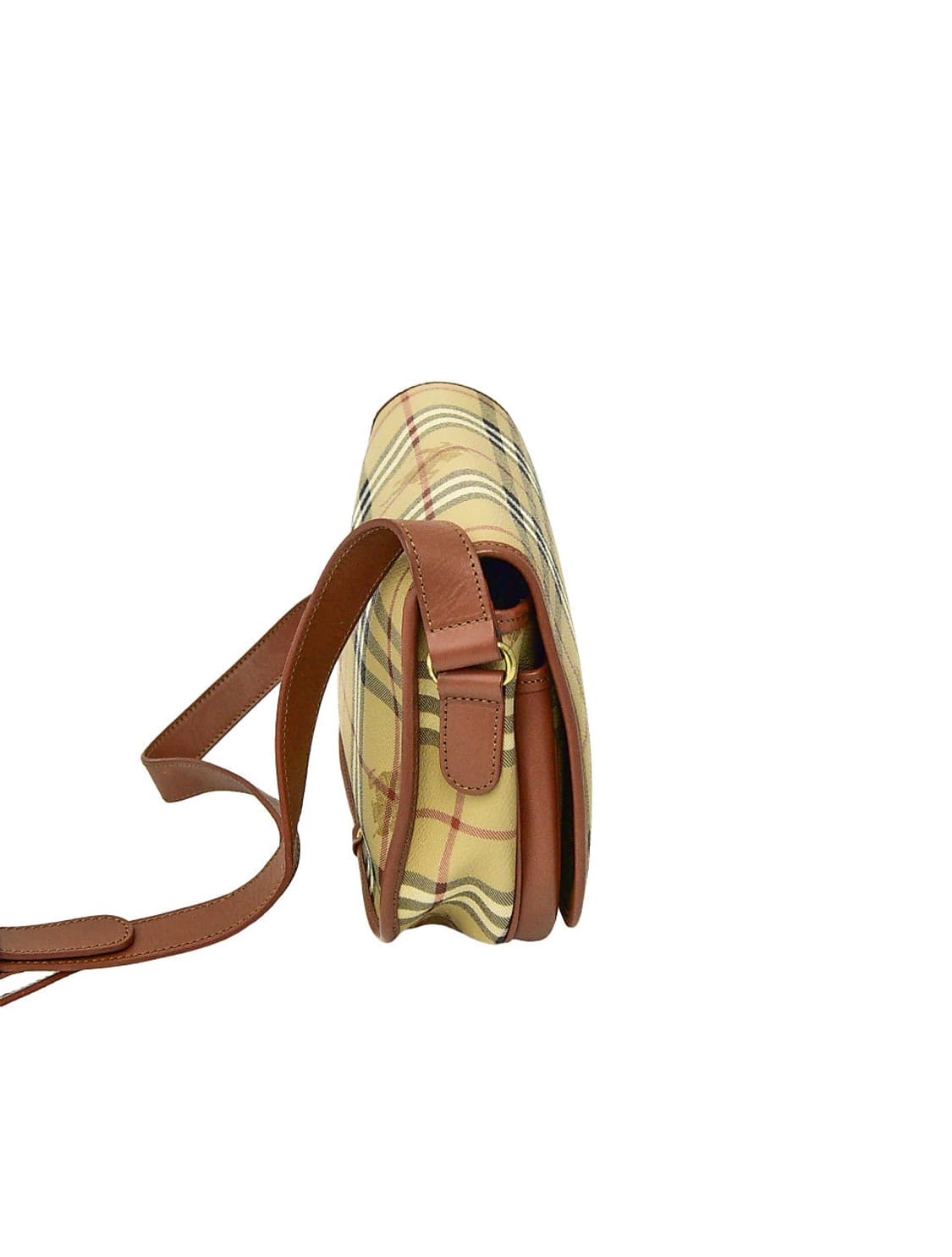 Burberry Nova Check Round Crossbody Bag