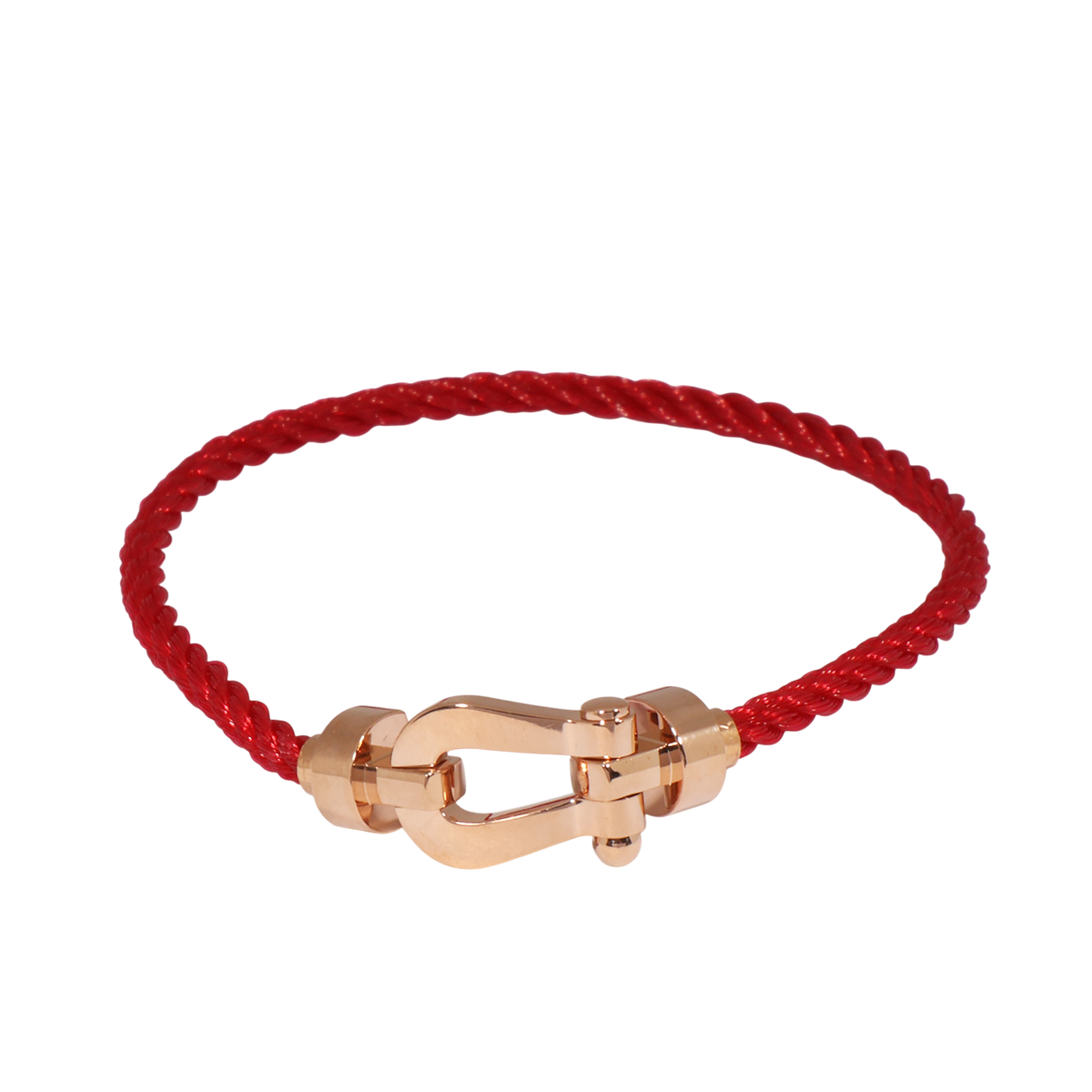 Fred 0B0072 Rose Gold Force 10 Medium Bracelet