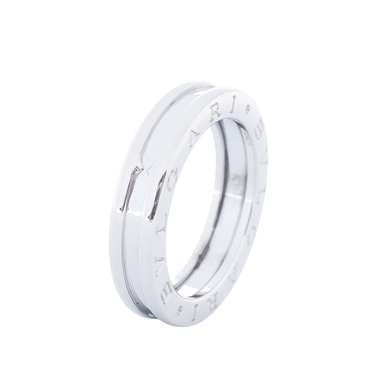 Bulgari 336024 White Gold B.Zero1 1-Band Ring