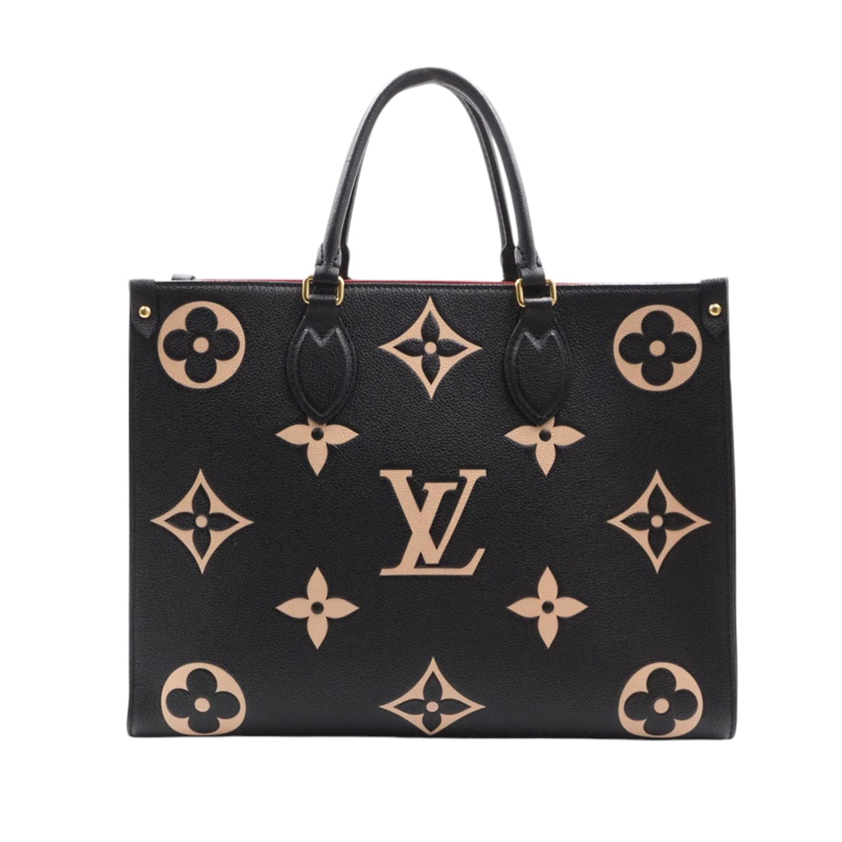 Louis Vuitton M45495 Empreinte on the Go MM Shoulder Bag