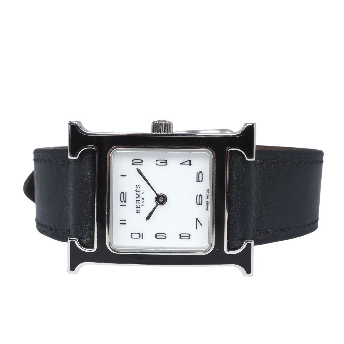 Hermès HH1.221 Limited H-Hour Lacquer Bezel Quartz Watch