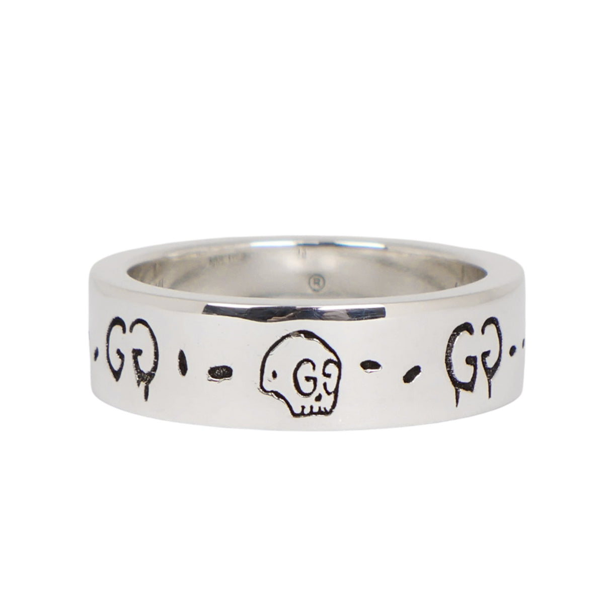 Gucci 477339 Silver Ghost Ring