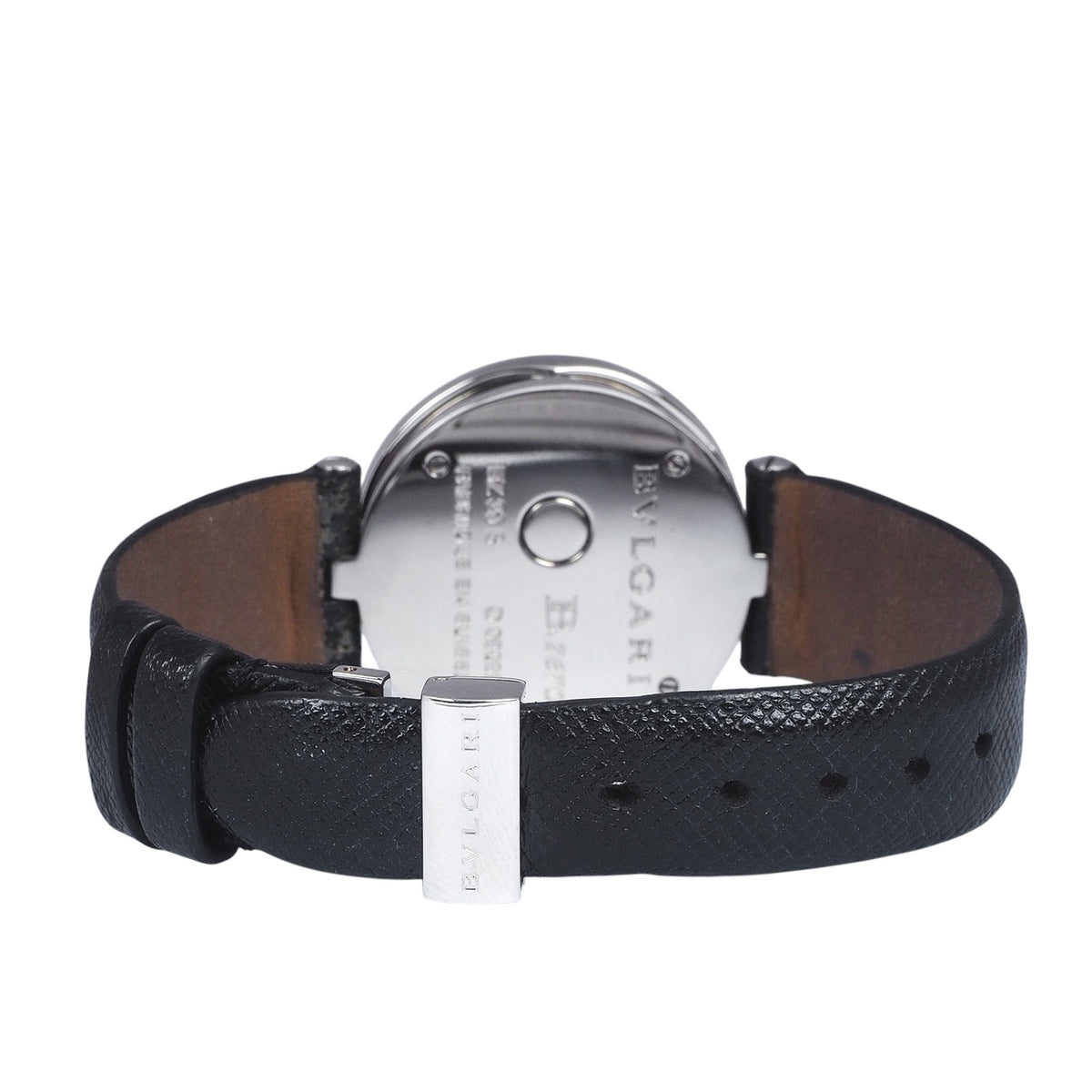 Bulgari BZ30S B.Zero1 Quartz Leather Band Watch