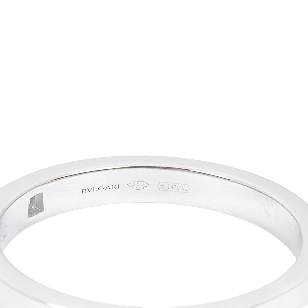 Bulgari 341747 Platinum Merry Me Diamond Wedding Ring