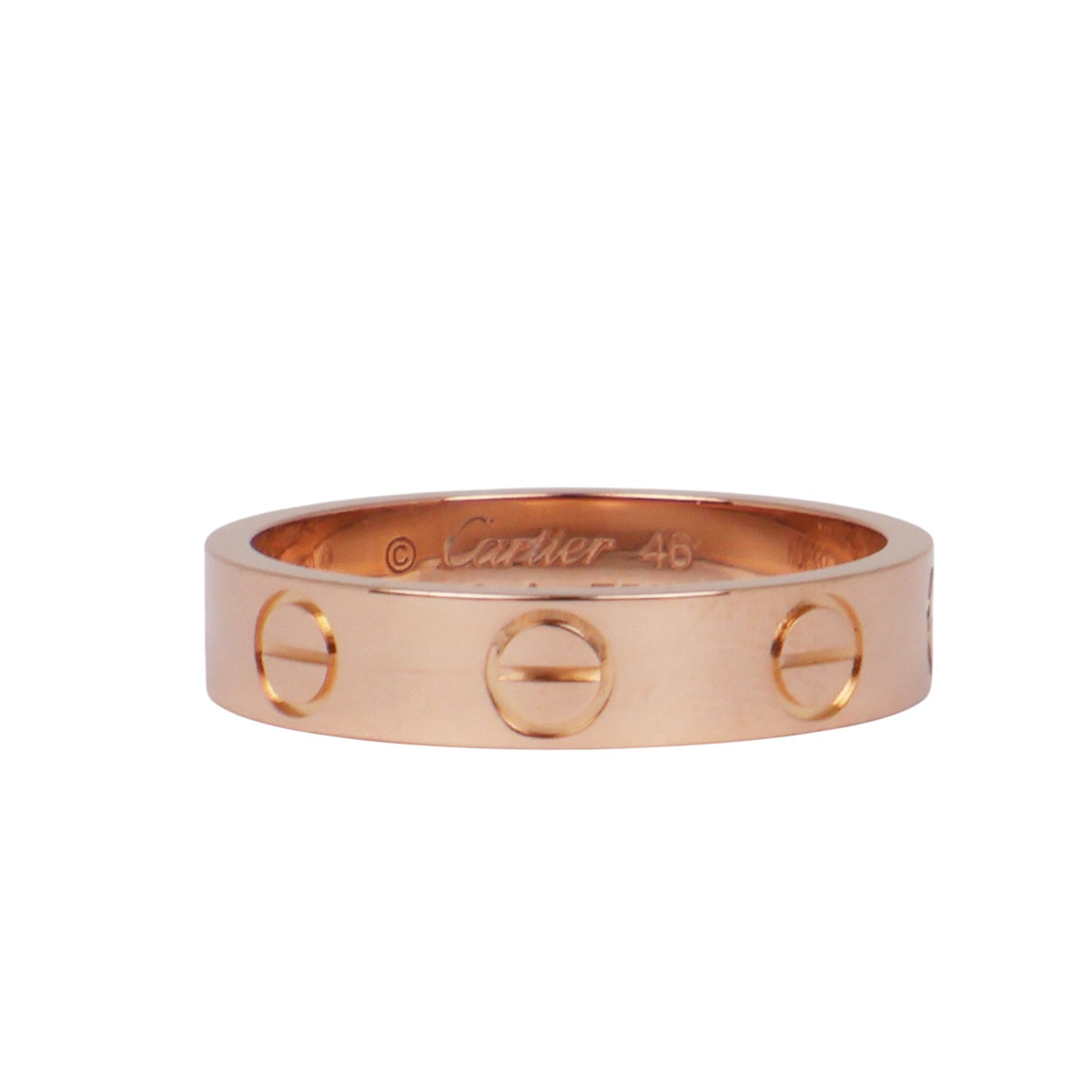 Cartier B4085200 Rose Gold Love Small Ring