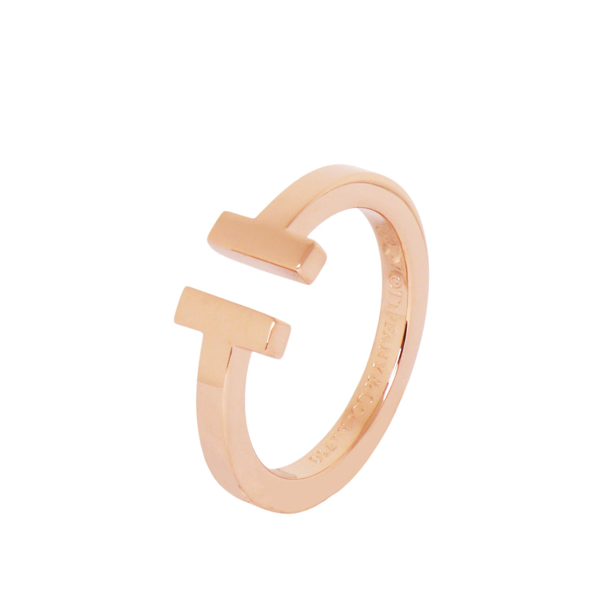 Tiffany 33285353 Rose Gold T-Square Ring