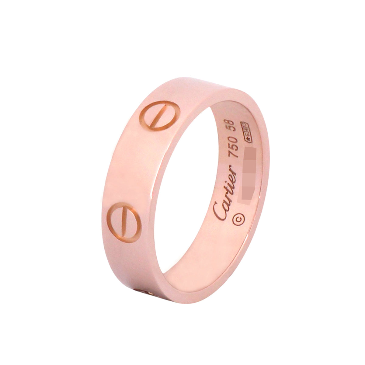 Cartier B4084858 Rose Gold Love Ring