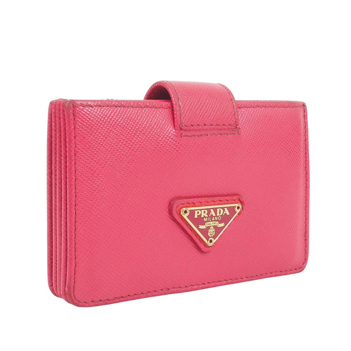 Prada 1M1211 Saffiano Accordion Card Holder