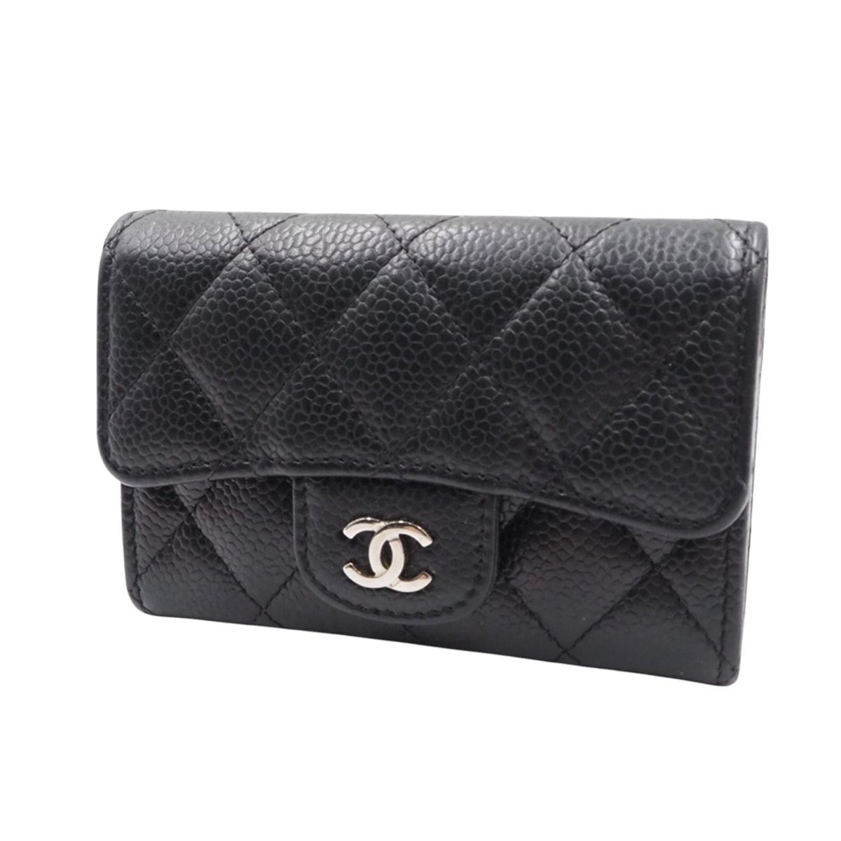 Chanel A80799 Caviar Classic Card Holder