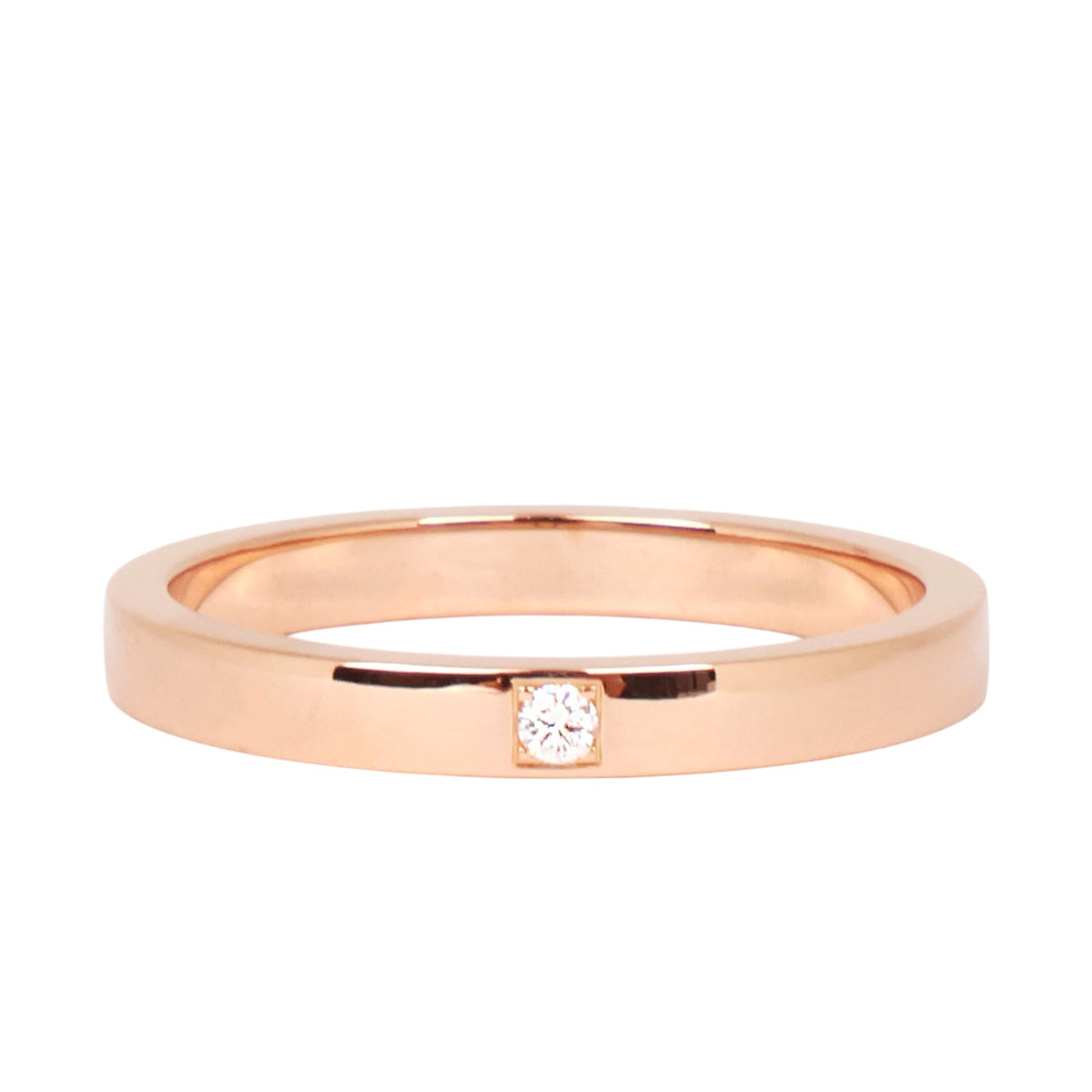 Bulgari 355724 Rose Gold Merry Me Diamond Ring
