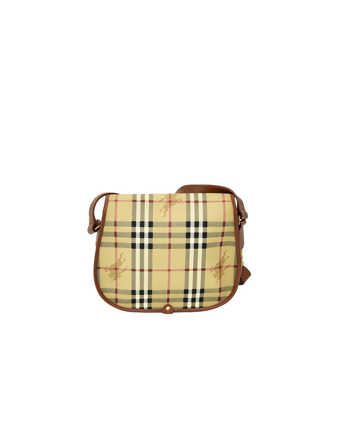Burberry Nova Check Round Crossbody Bag