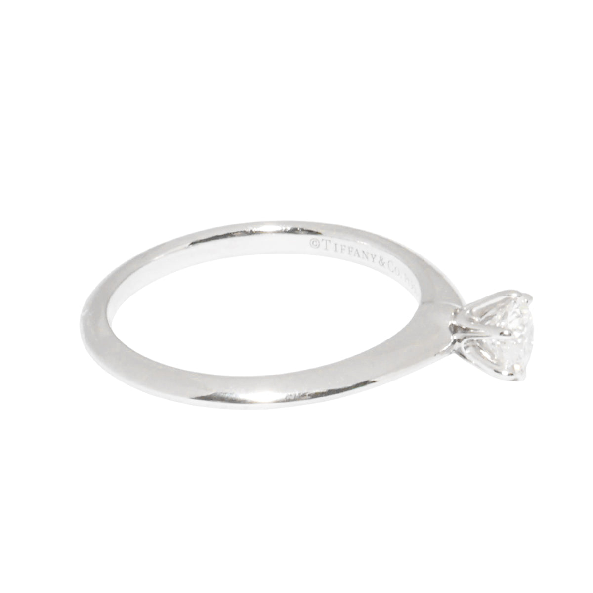Tiffany Platinum 0.31ct Diamond Ring