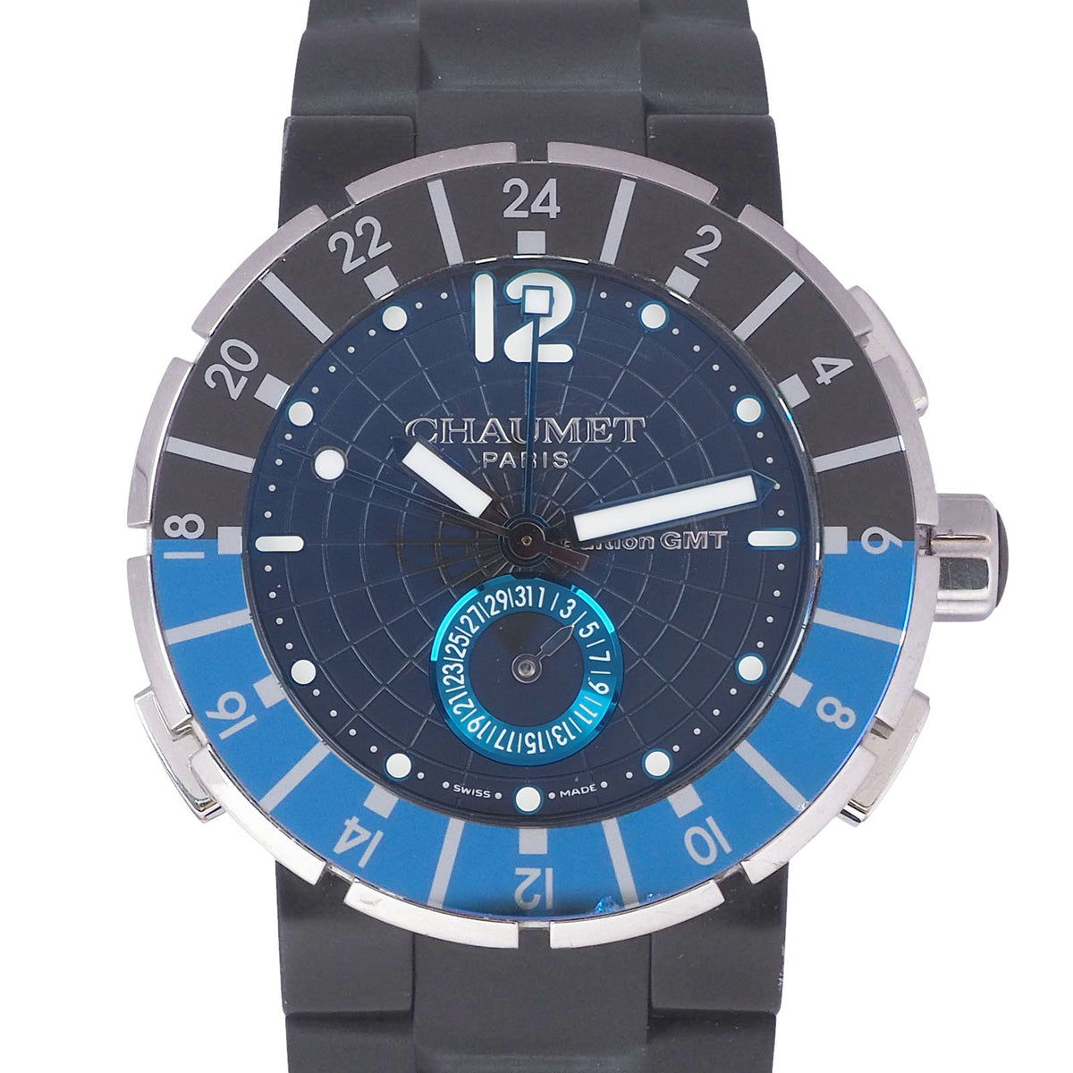 Chaumet Class One GMT Automatic Rubber Band Watch
