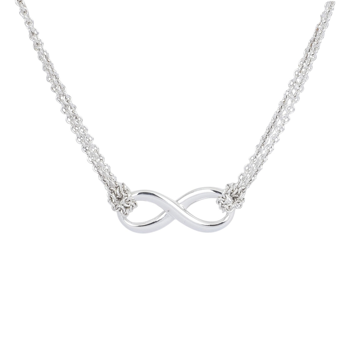 Tiffany Silver Infinity Necklace