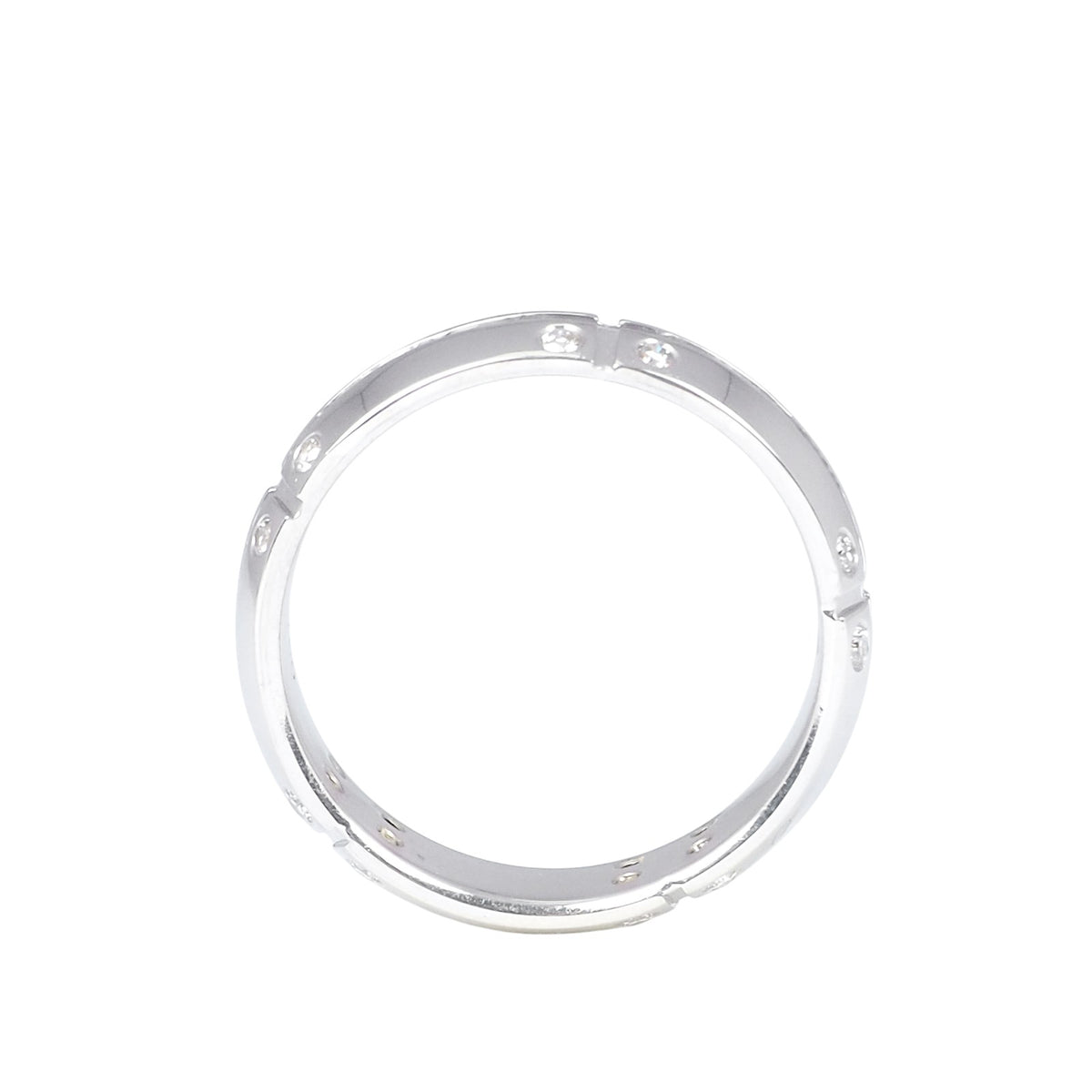Tiffany White Gold Streamerica Diamond Ring