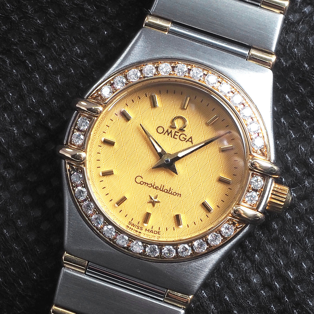 Omega 1367.10 Constellation Diamond Half-Bar Combi Quartz Watch