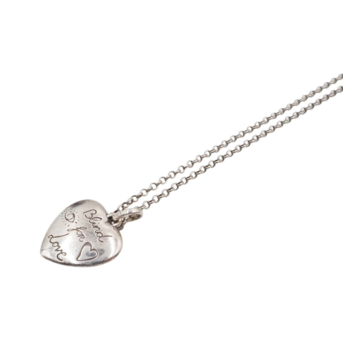 Gucci 455542 Silver Necklace
