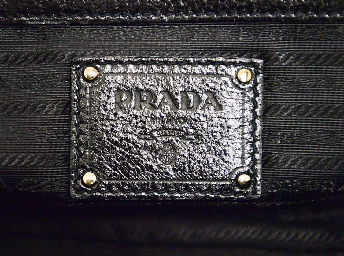 Prada quilted padded shoulder bag