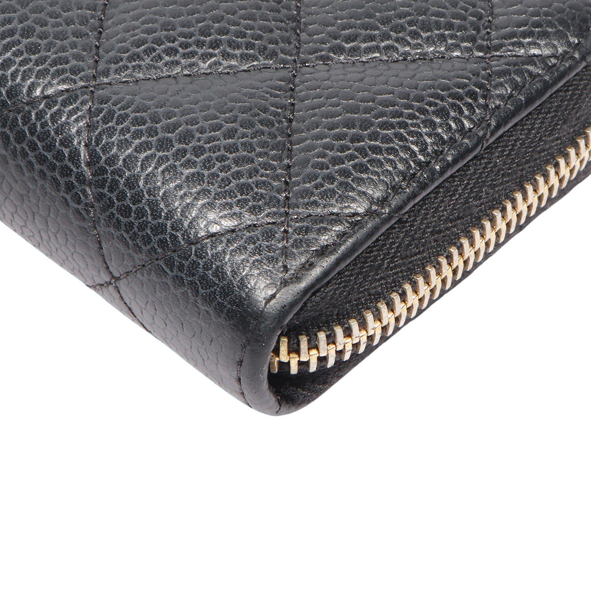 Chanel AP0216 Classic Caviar Zipper Card Holder