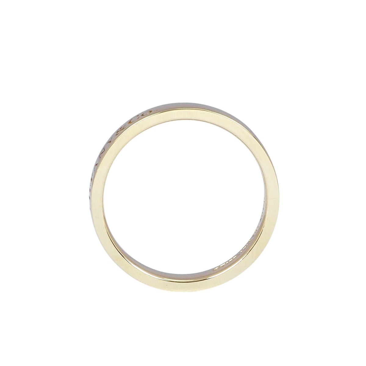 Tiffany Yellow Gold T&CO 3mm Band Ring
