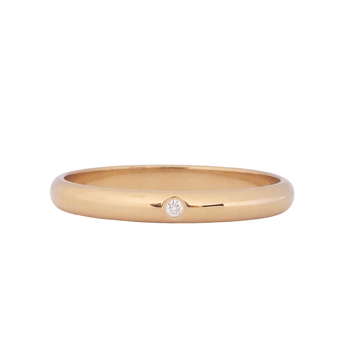 Cartier B4057600 Yellow Gold 1895 Diamond Ring