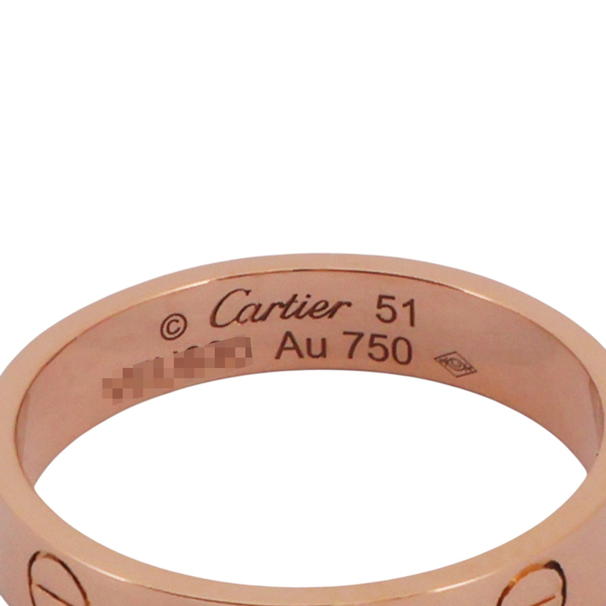 Cartier B4085200 Rose Gold Love Small Ring