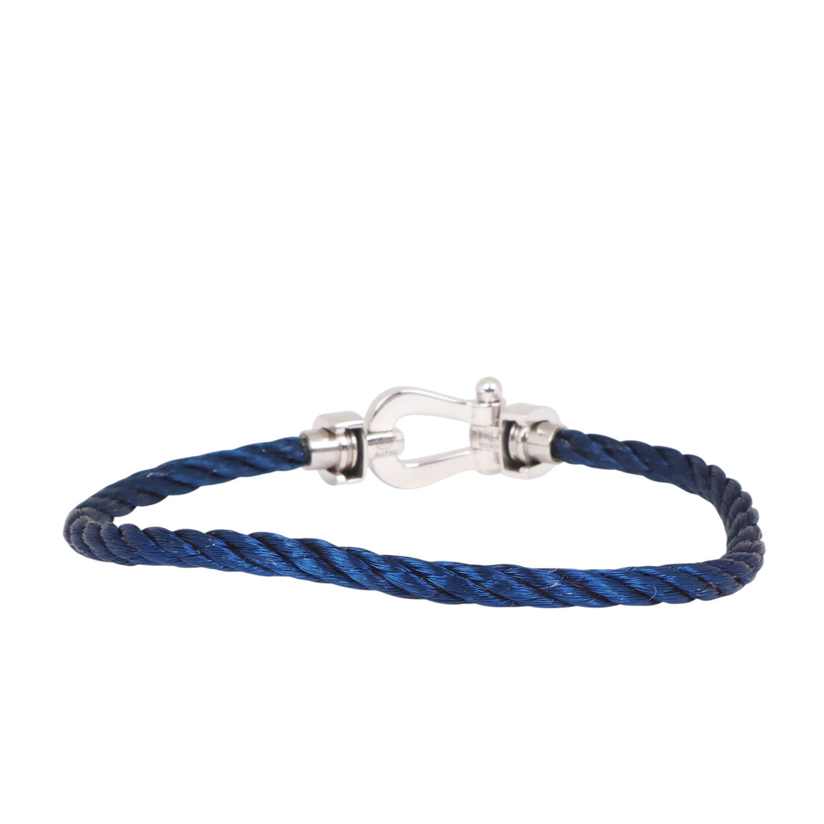 Fred White Gold Force 10 Medium Diamond Bracelet