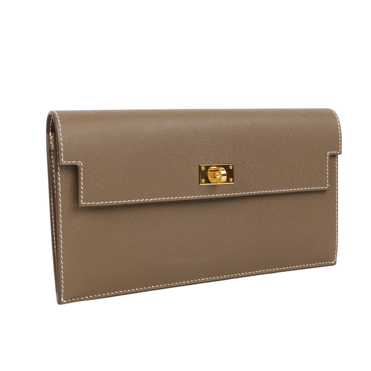 Hermès H084940CC18 Kelly long wallet