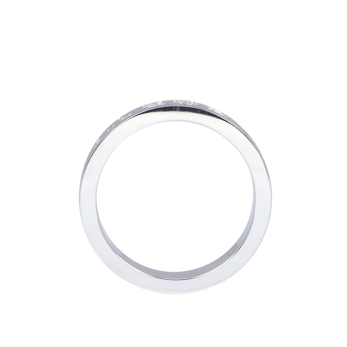 Bulgari 339996 White Gold BB Diamond Ring