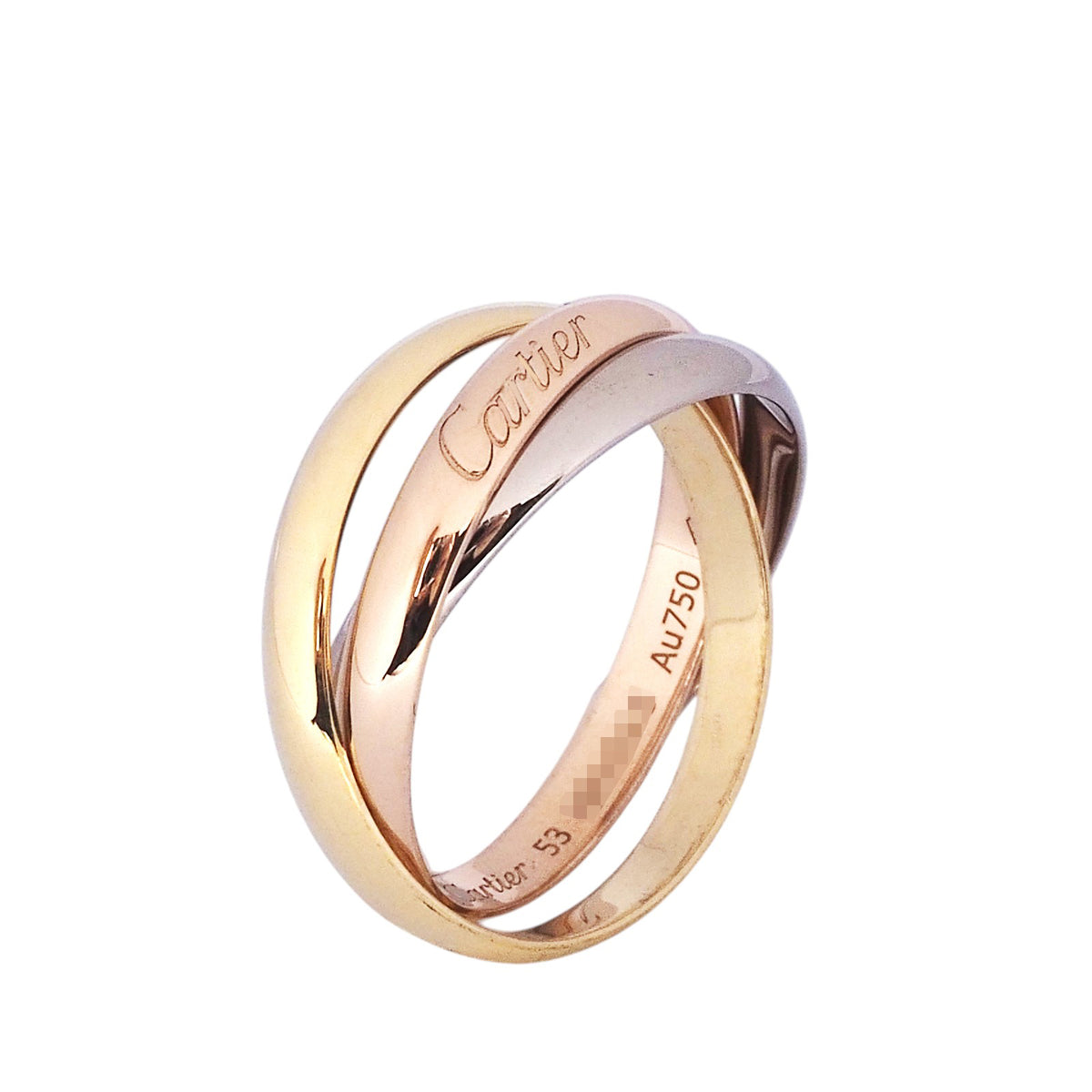 Cartier B4086153 Tricolor Gold Trinity