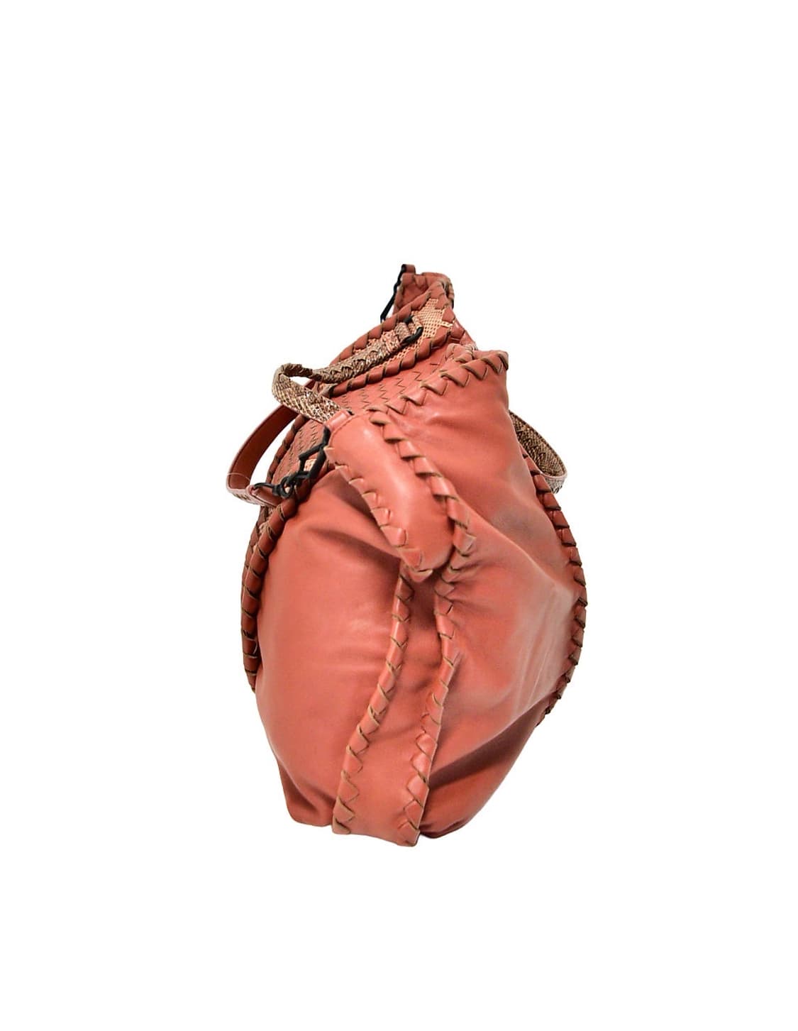 Bottega Veneta Lizard Stitch Two-Way Bag