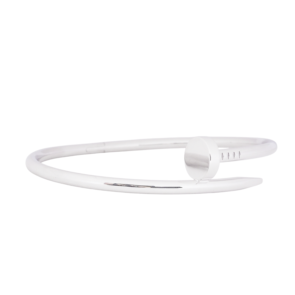 Cartier B6048317 White Gold Juste un Clou Bracelet