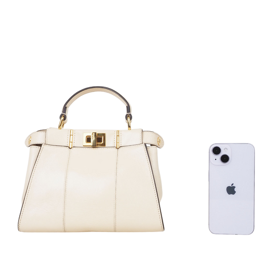 Fendi 8BN244 Peekaboo Mini Shoulder Bag