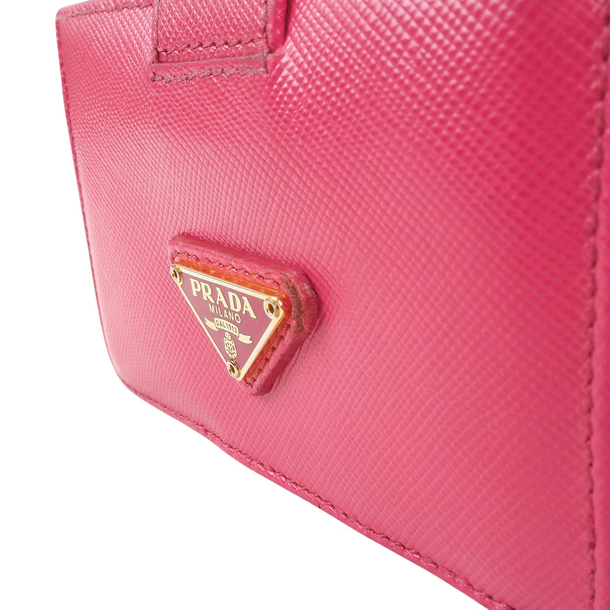 Prada 1M1211 Saffiano Accordion Card Holder
