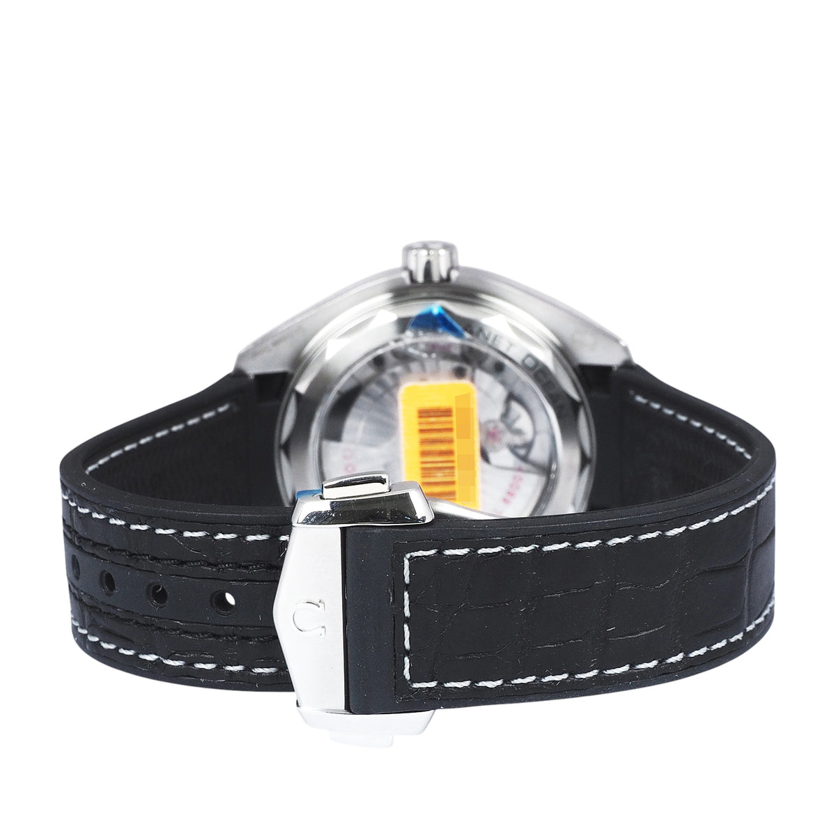 Omega 215.33.40.20.01.001 Planet Ocean Rubber Band Watch