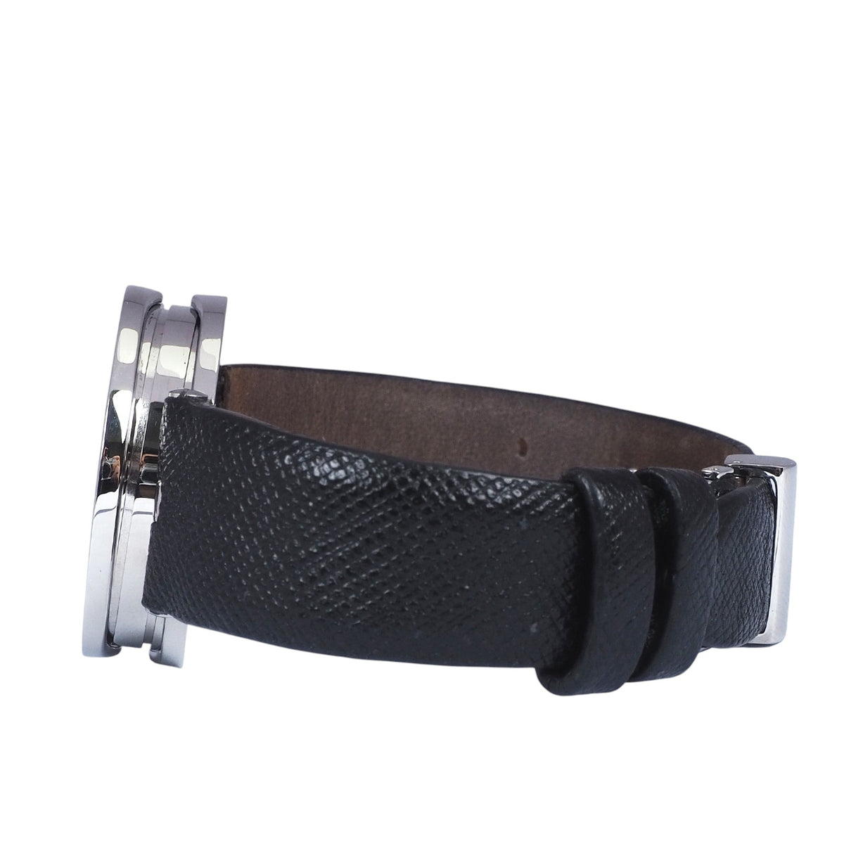 Bulgari BZ30S B.Zero1 Quartz Leather Band Watch