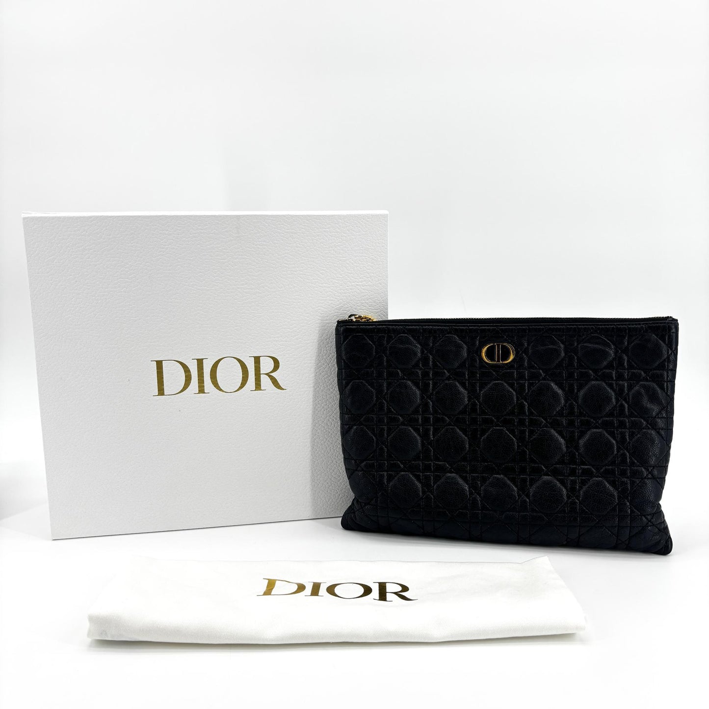 Dior Caro Daily Pouch Black