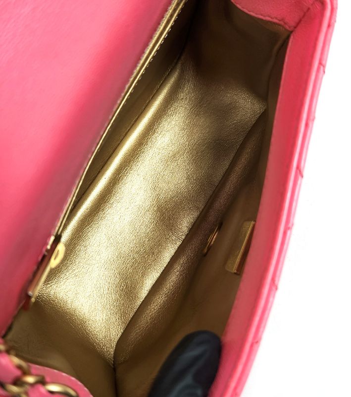 Chanel Pink Golden Ball Petit Sac