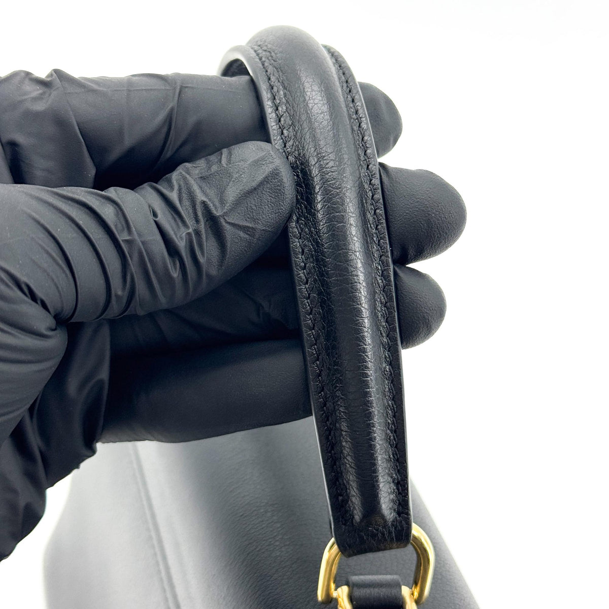 Celine Small Triomphe Top Handle Bag Black