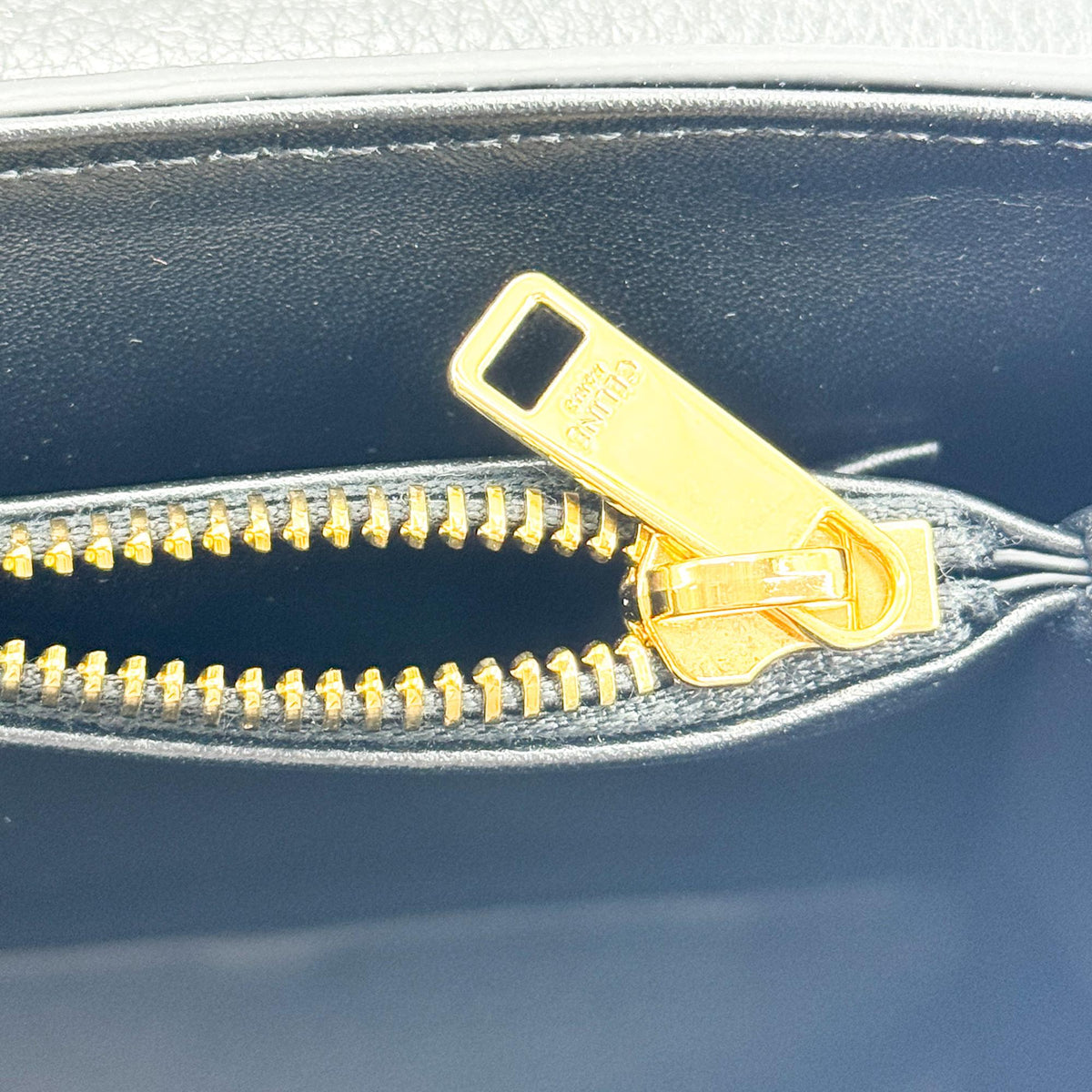Celine Small Triomphe Top Handle Bag Black