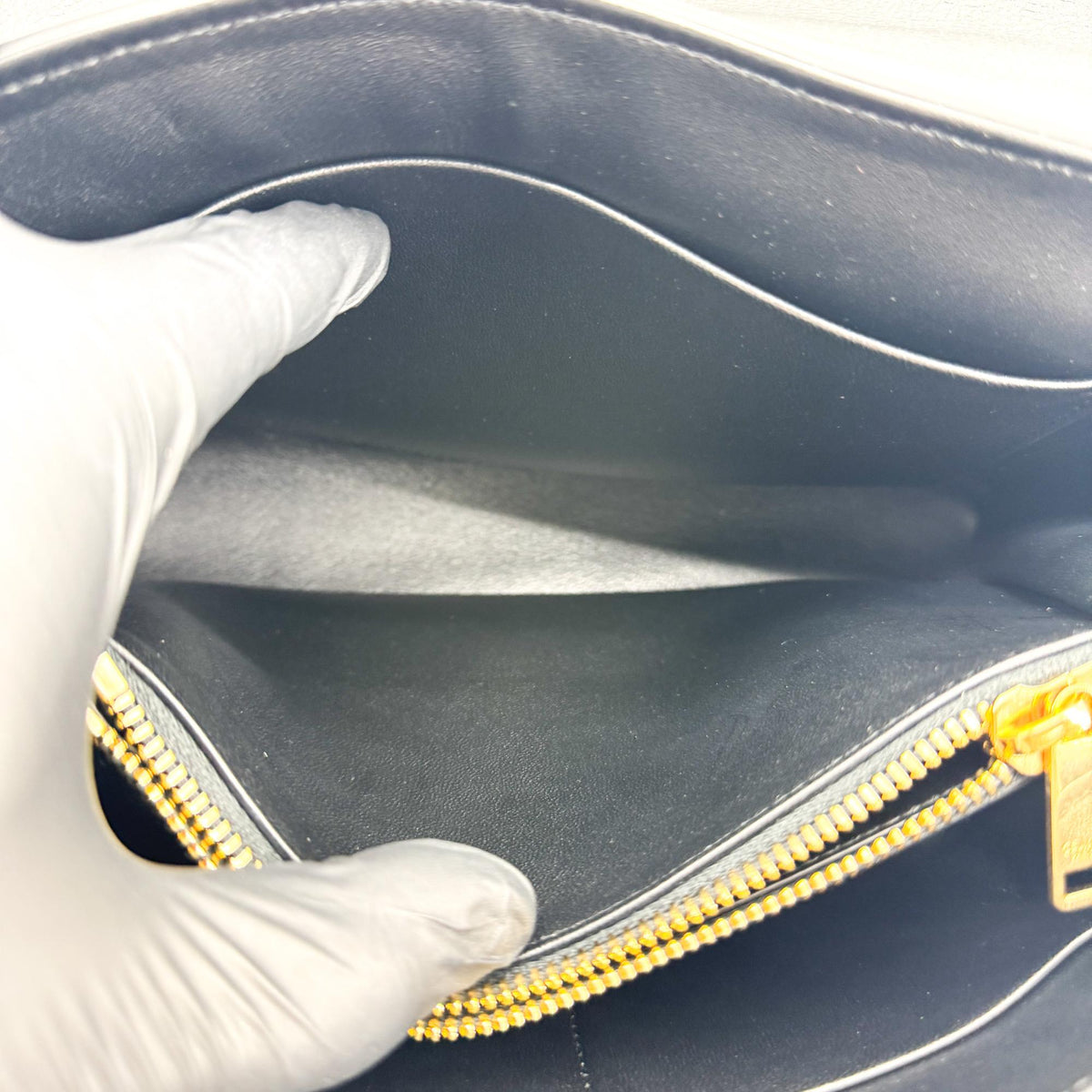 Celine Small Triomphe Top Handle Bag Black