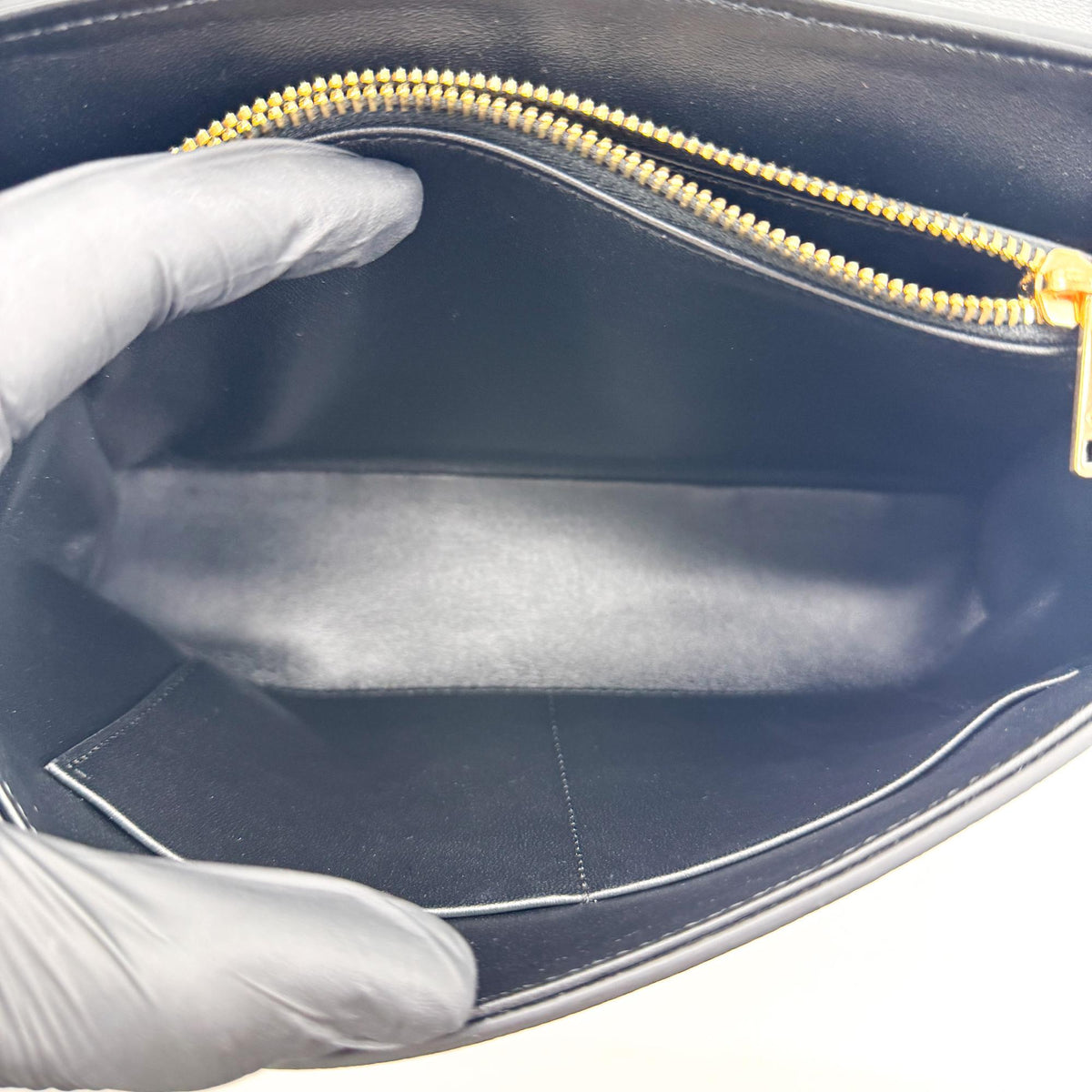 Celine Small Triomphe Top Handle Bag Black