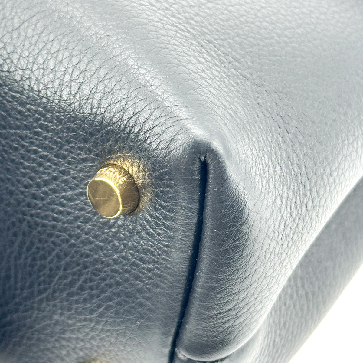 Celine Small Triomphe Top Handle Bag Black