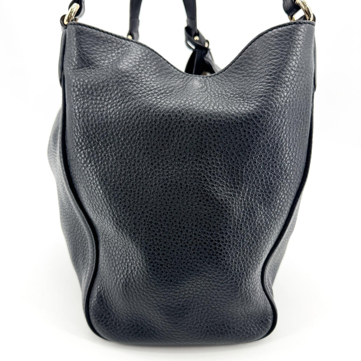 Gucci Soho Interlocking G Leather Tote Bag Black