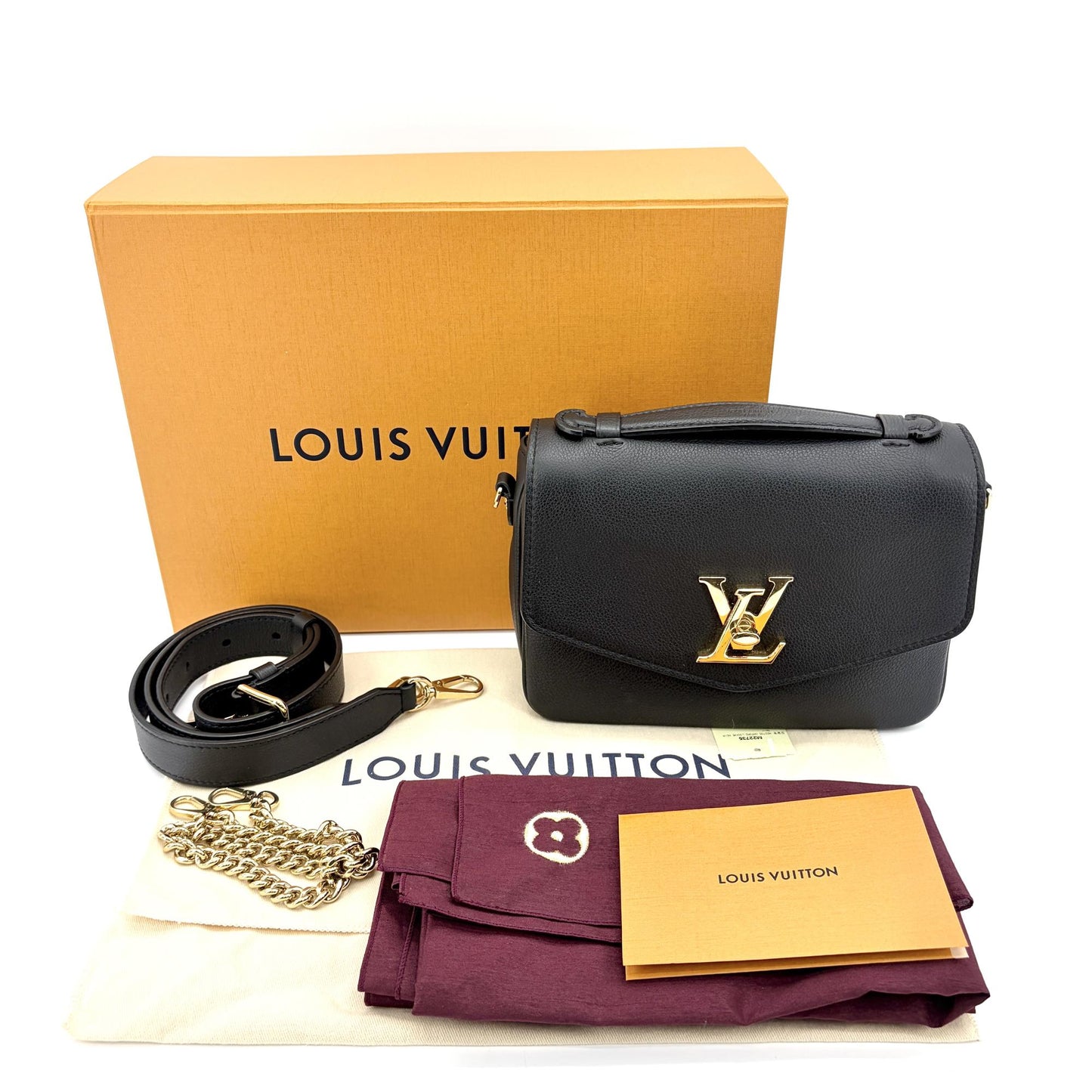 Louis Vuitton Lockme II BB Black