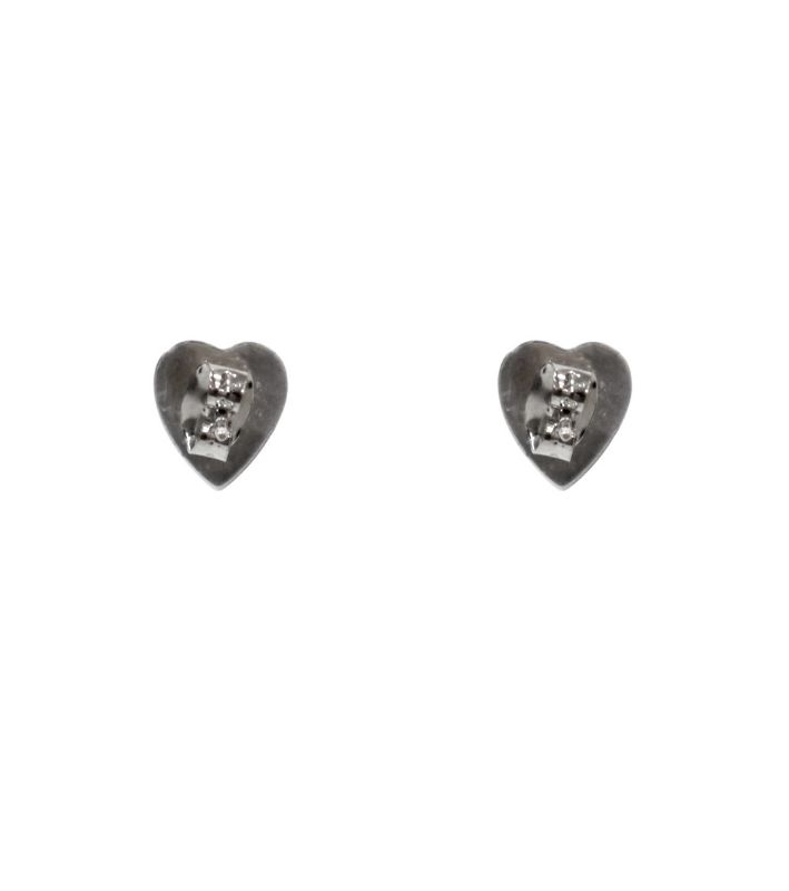 Gucci Heart Silver Earrings