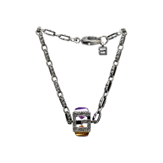 Gucci Square G Cube Silver Bracelet