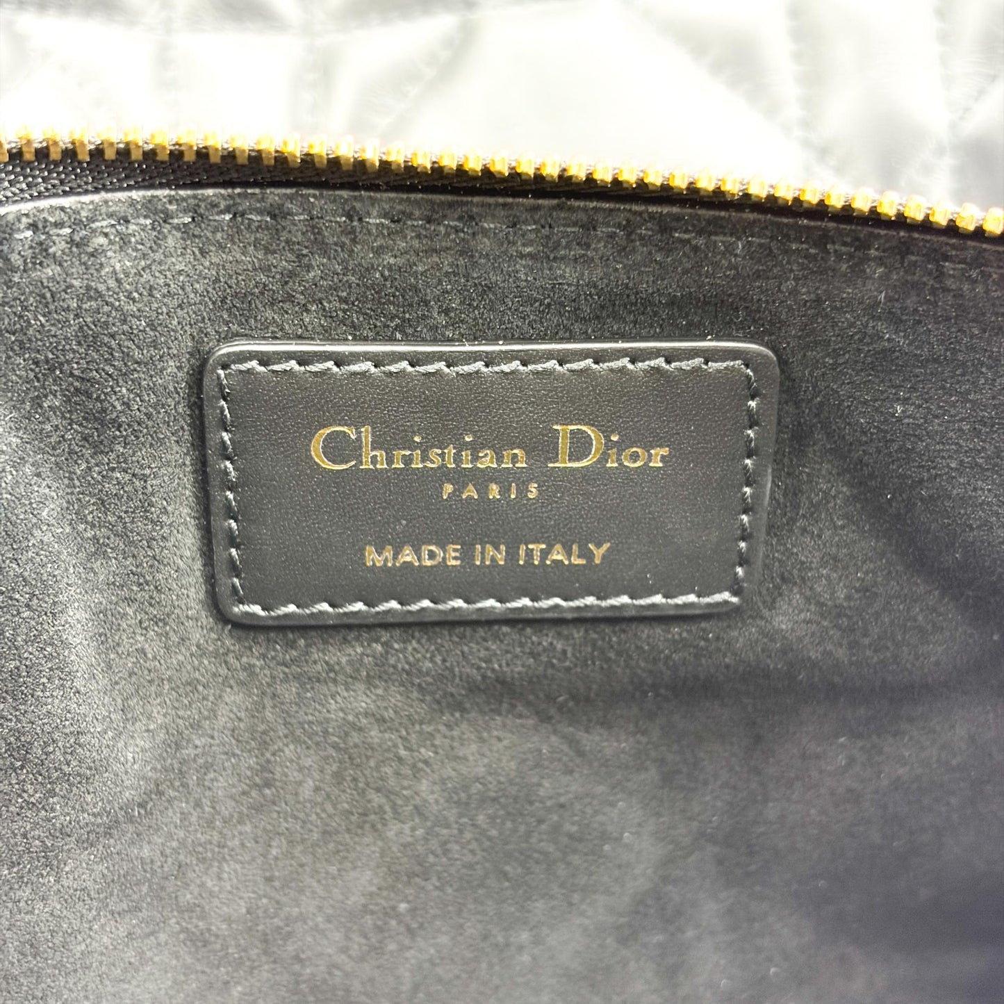 Dior Toujours Large Soft Shopper Bag Black Gold Hardware